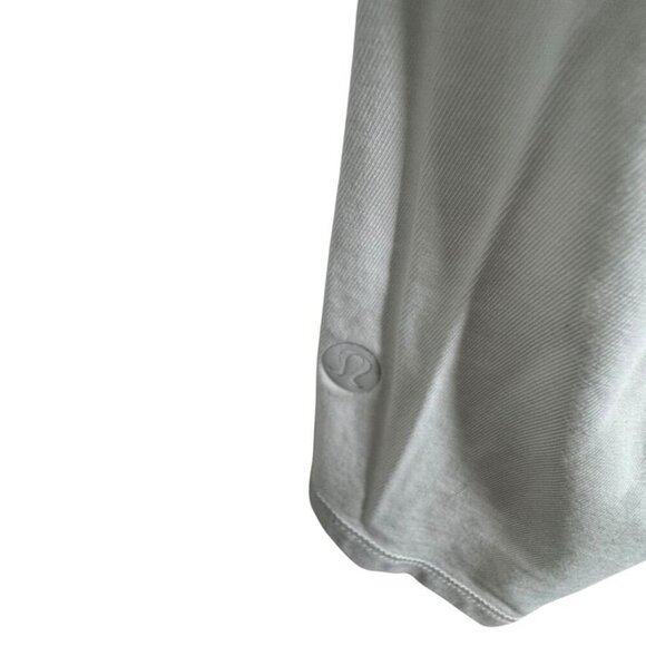 Lululemon Yogi Everyday Long Sleeve womens tee white scoop neck size 10 - Picture 4 of 6